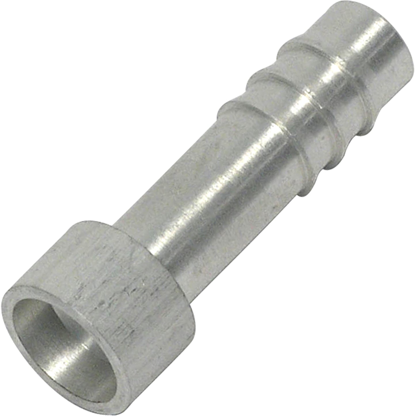 Aluminum Straight Outer Weld-on Barb Fitting (Punta de Soldar)