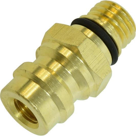 16MM M12 1.5 GM Brass Straight Screw-on Service Port Fitting