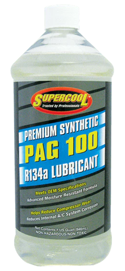 Oil PAG 100- 8oz, Quart, Gallon