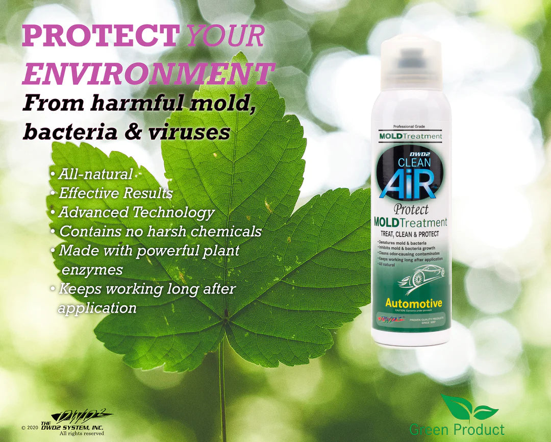 Clean Air DWD2 Mold Treatment- Elimina el Moho, Virus y Bacterias