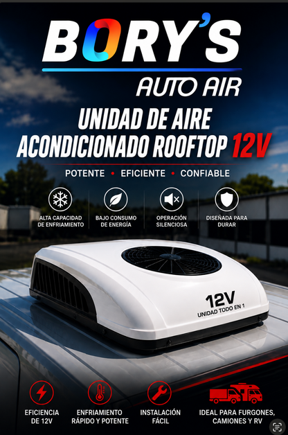 A/C Roof Top Unit 12V Electrico