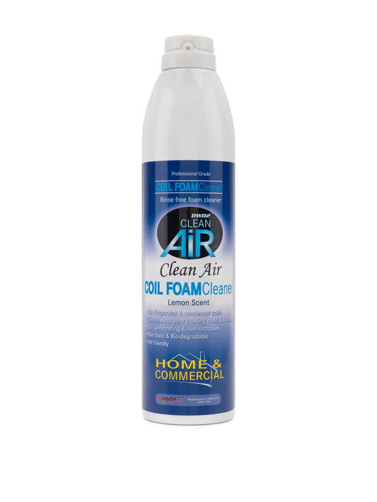 Clean Air DWD2 Coil Foam Cleaner- Espuma Limpiadora Evaporador 14oz (Home & Commercial)