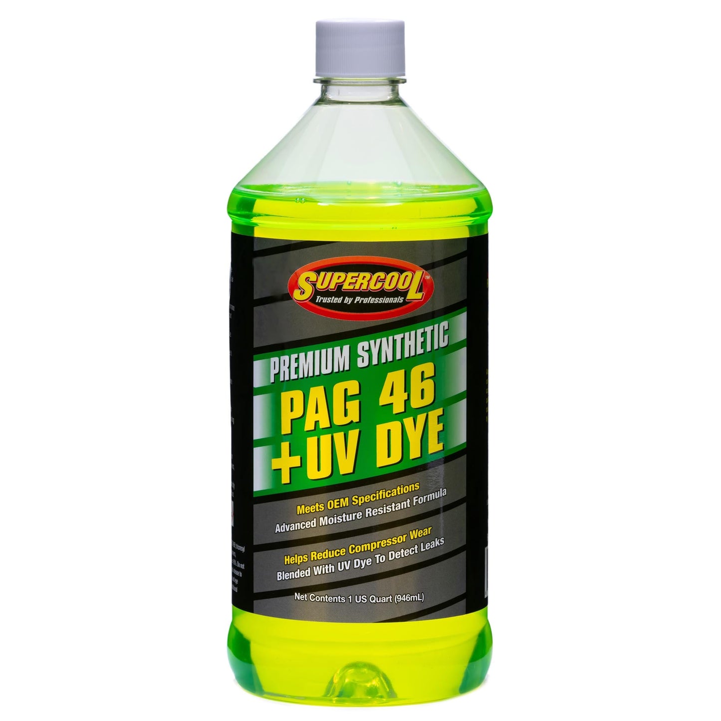 Oil PAG 46 con tinta UV 8oz, 32oz